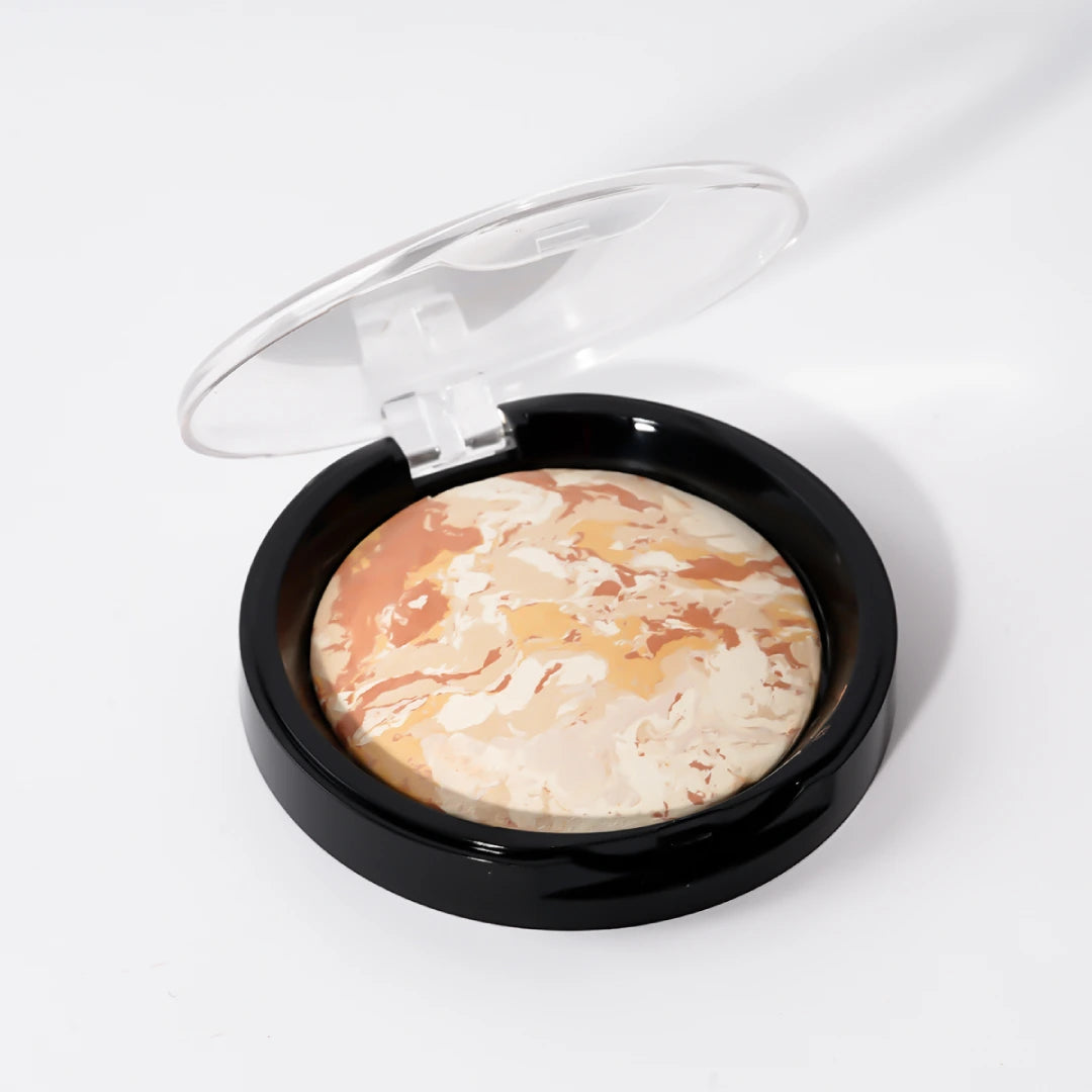 Baked Powder Color Correcting Foundation Face Makeup