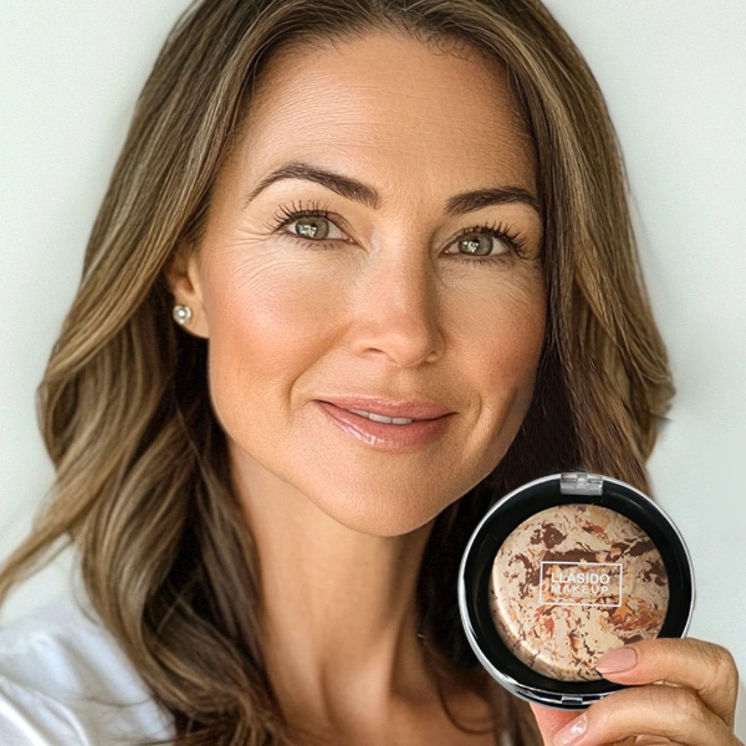 Baked Powder Color Correcting Foundation Face Makeup