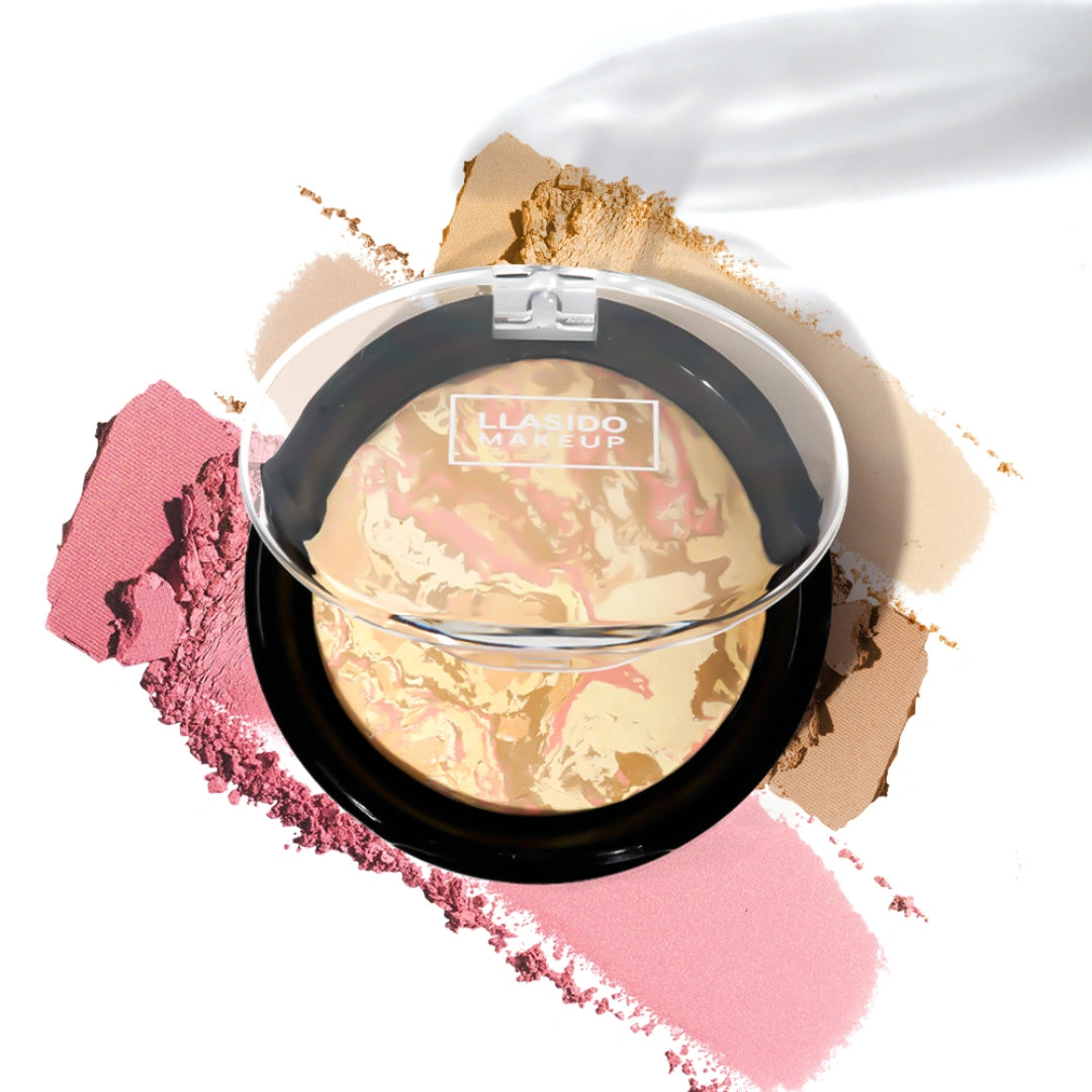 Baked Powder Color Correcting Foundation Face Makeup