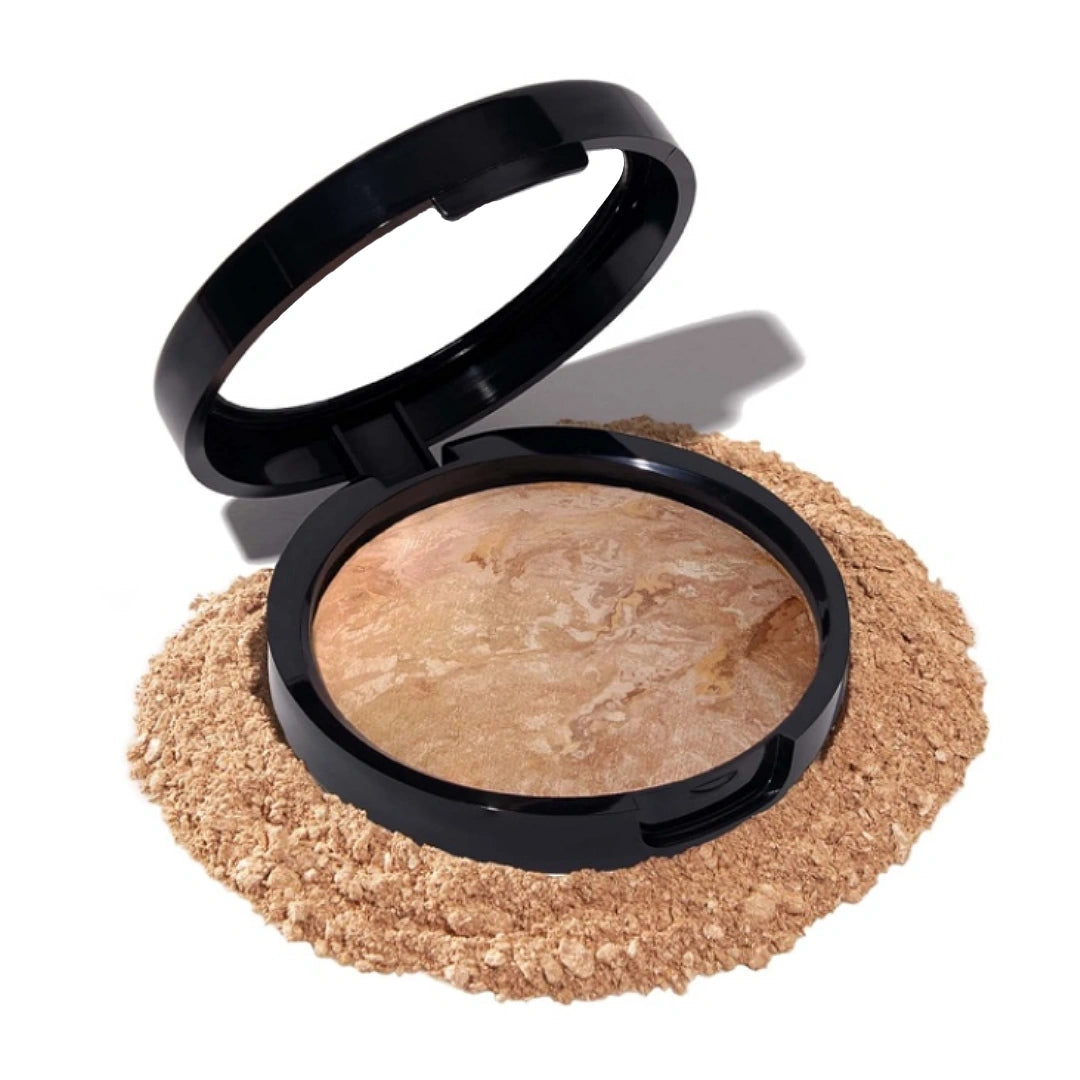 Baked Powder Color Correcting Foundation Face Makeup