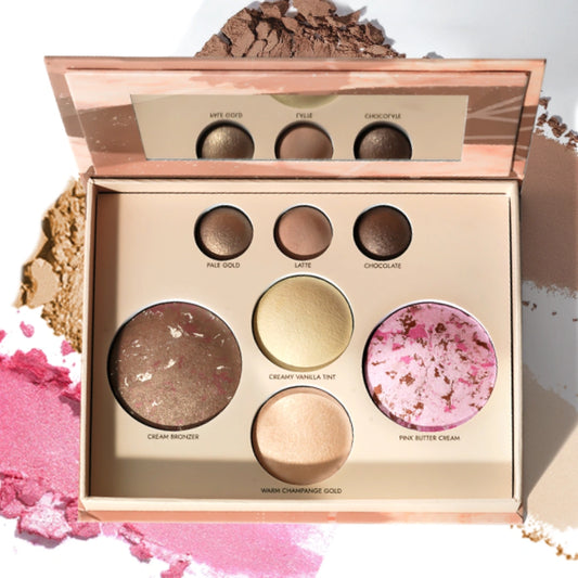 Best Bake Bronzer Face Palette Holiday Set #82017