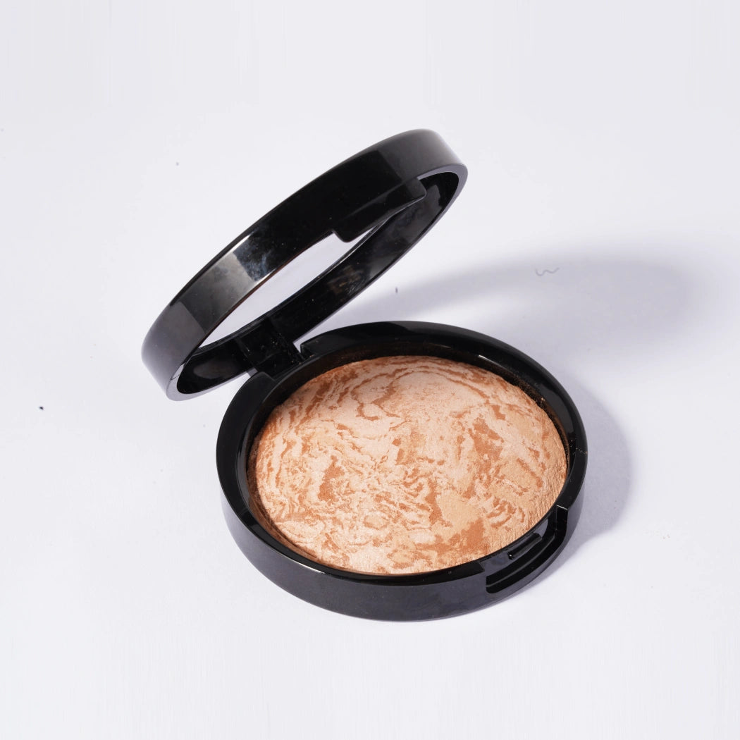 LLASIDO Natural Face Baked Bronzer For Sun-Kissed Glow