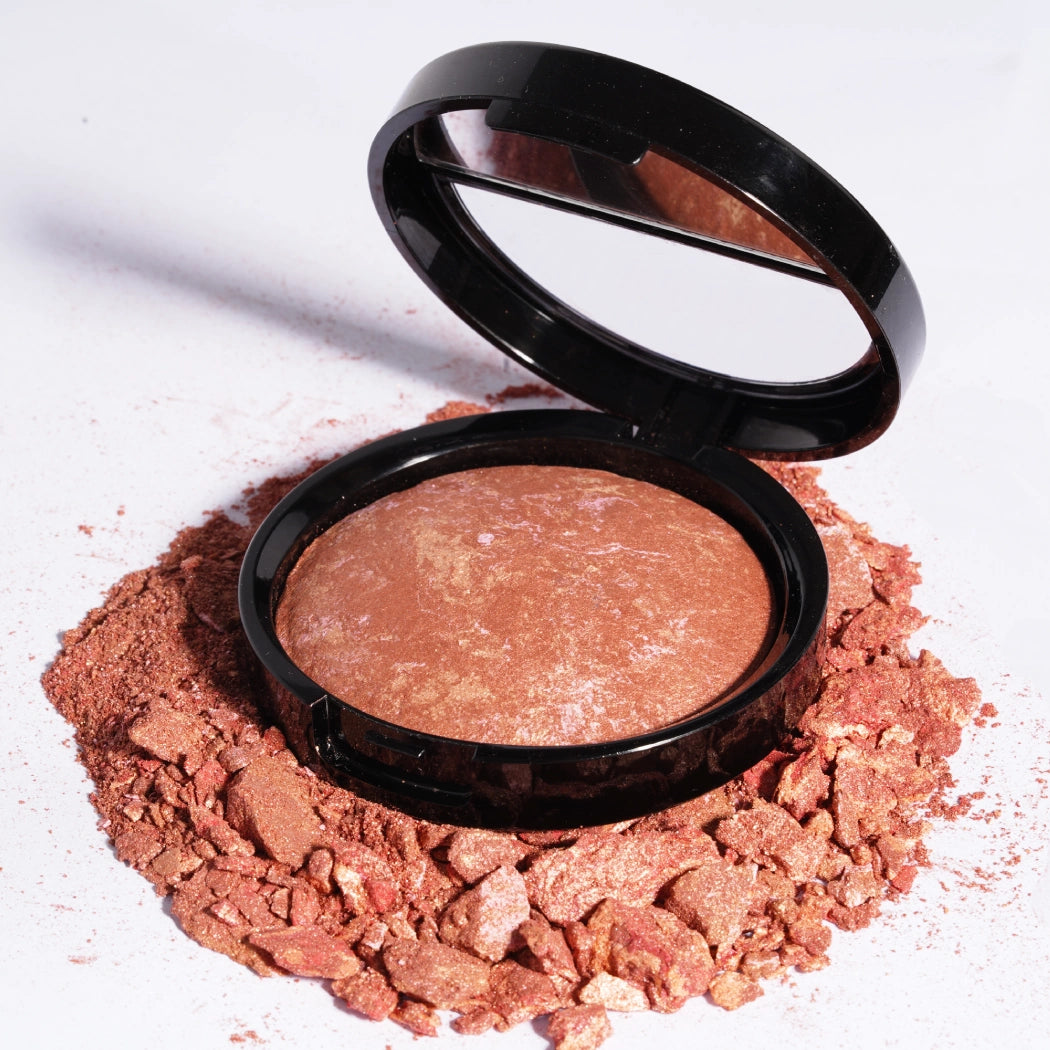 LLASIDO Matte Baked Bronze n Blush Multipurpose Bronzer